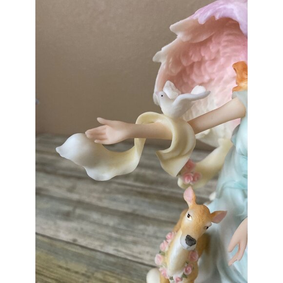 Seraphim Classic Frances Gentle Guide Angel Figurine #81871 Roman 2000 Porcelain - Picture 5 of 10